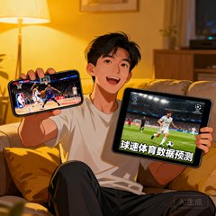 上海用户陈晨，NBA和欧冠双料球迷，称赞球速体育数据预测